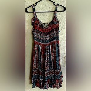 Abstract design, cute, flouncy dress.